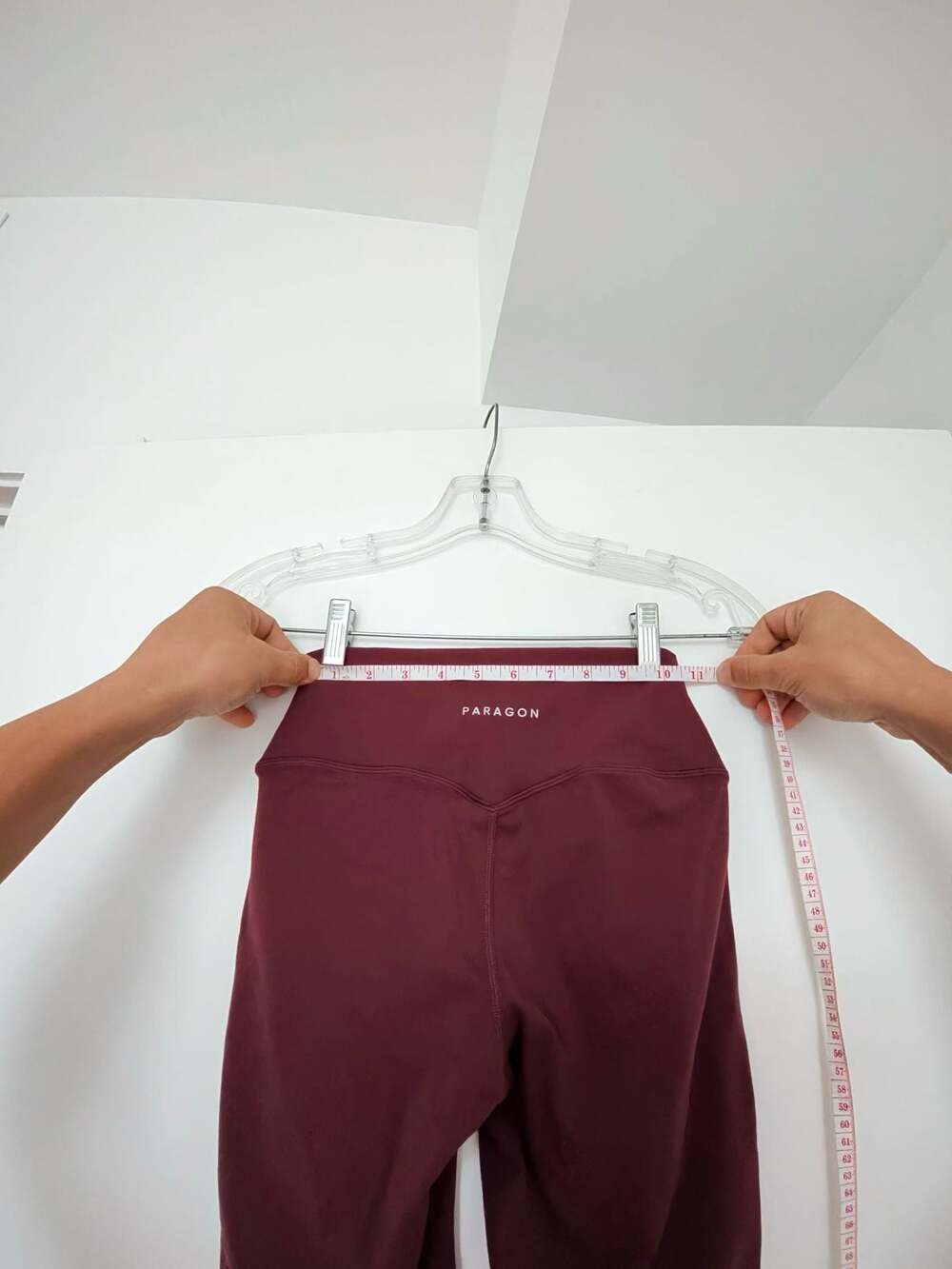 Paragon High-Rise Leggings Maroon - Picture 4 of 6